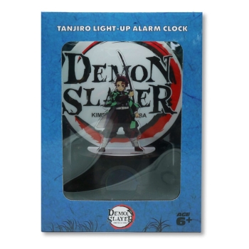 Demon Slayer: Kimetsu no Yaiba Wecker mit Leuchtfunktion Tanjiro 21 cm